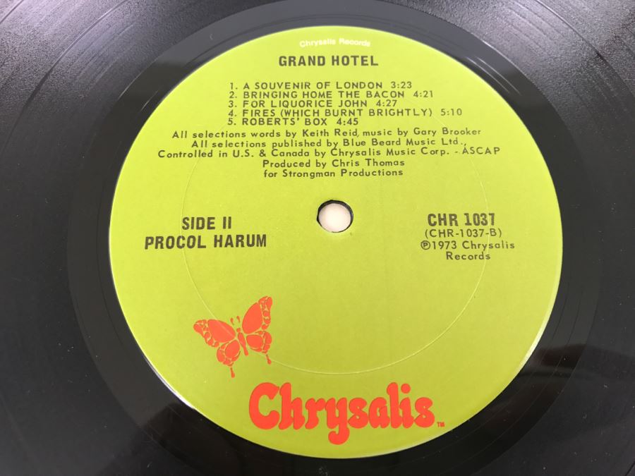 Procol Harum - Grand Hotel - Vinyl Record Album - Chrysalis CHR 1037 [Photo 6]