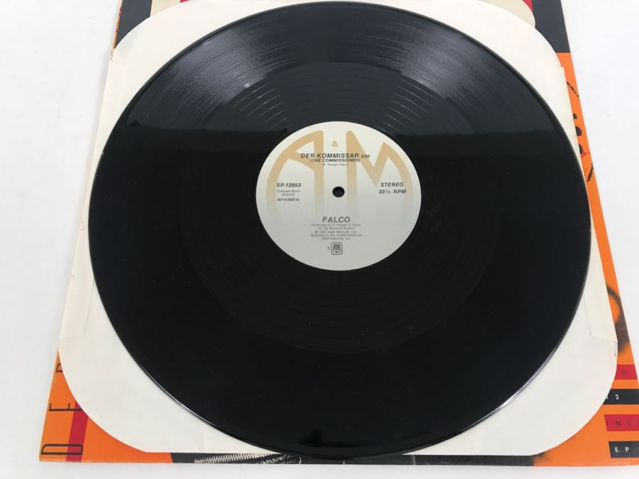 Falco - Der Kommissar - Vinyl Record Album - A&M Records SP-12053 [Photo 3]