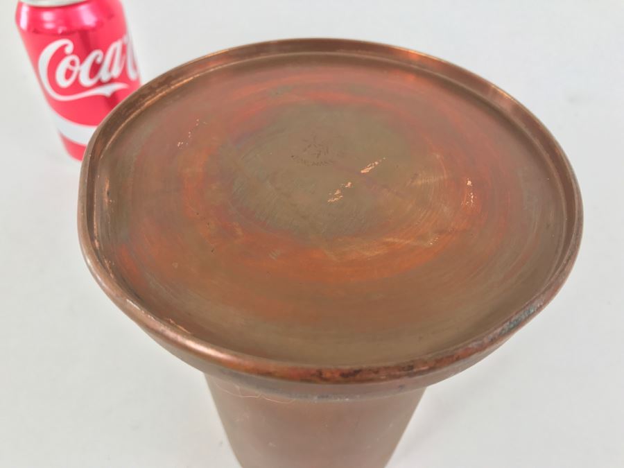 Vintage Copper & Brass Stick Handle Espresso Pot Coppercraft Guild Taunton, Mass [Photo 6]