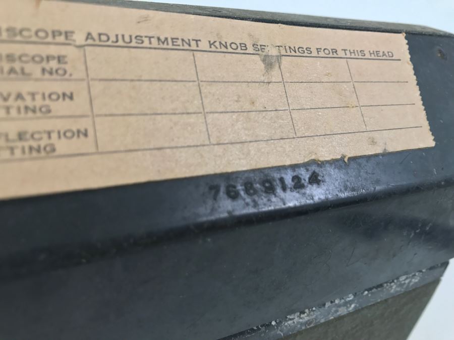 Vintage WWII M6 Heavy Tank Periscope SN 7689124 [Photo 6]