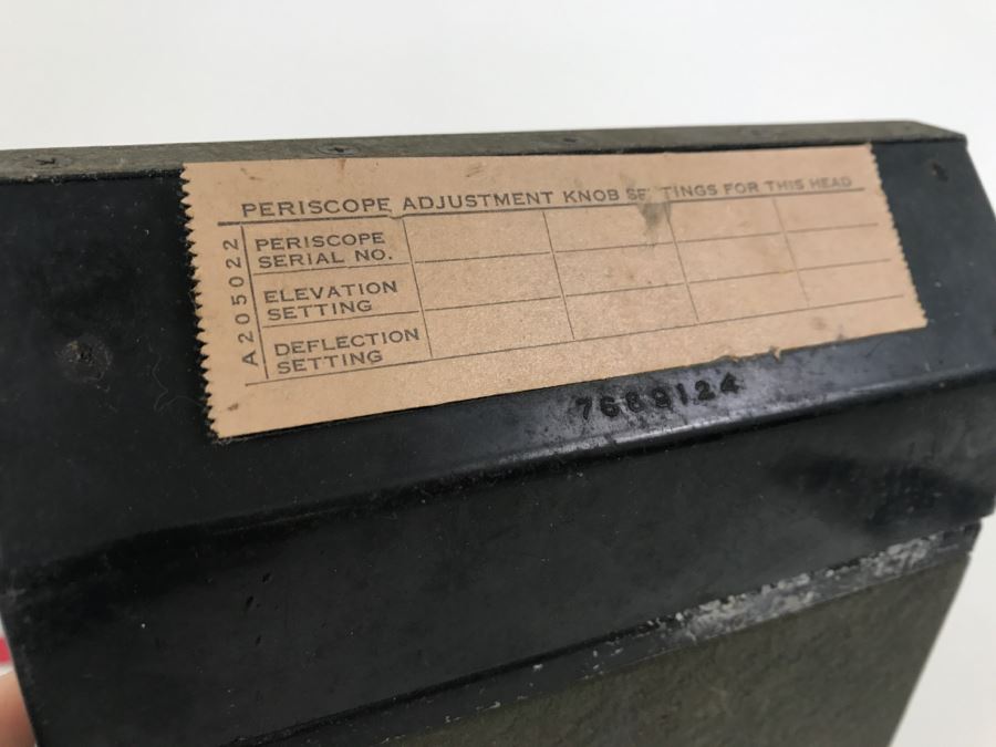 Vintage WWII M6 Heavy Tank Periscope SN 7689124 [Photo 5]