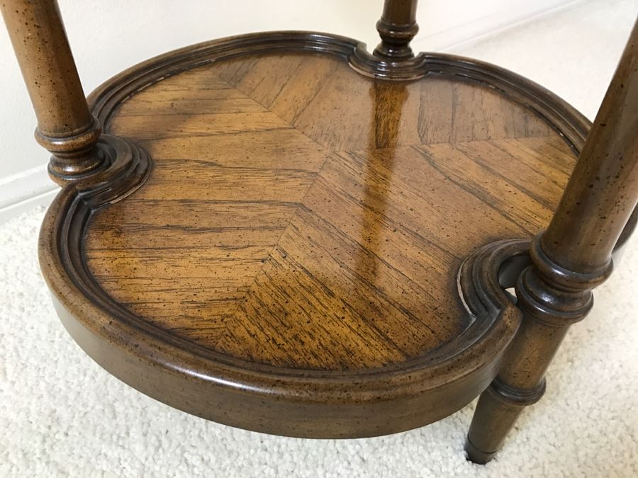 2-Tier Wooden Side Table [Photo 6]