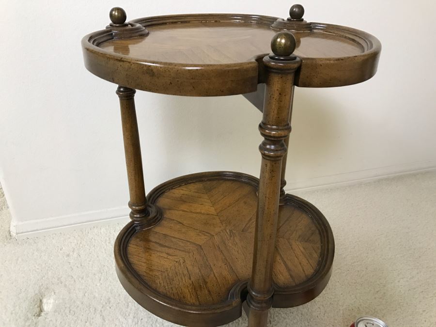 2-Tier Wooden Side Table [Photo 8]