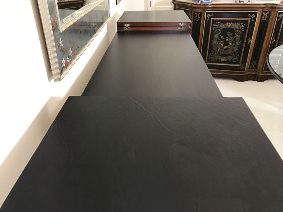 CENTURY Furniture White Wooden Flip-Top Server Buffet [Photo 11]