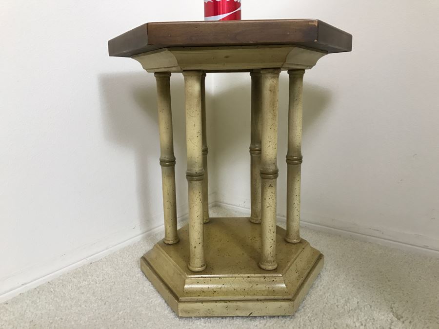 Vintage Brandt Hollywood Regency Side Table [Photo 2]