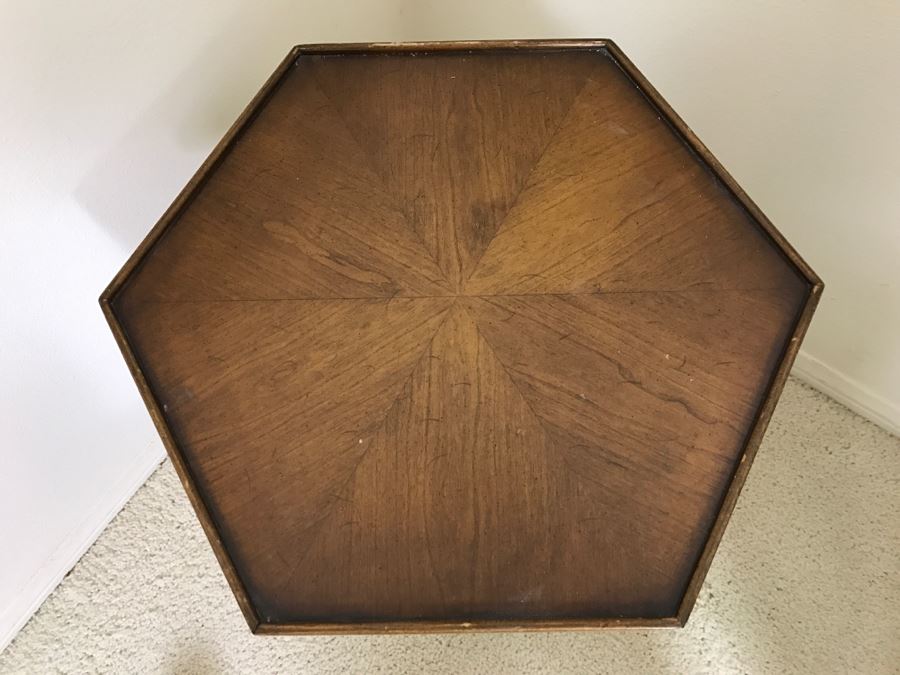 Vintage Brandt Hollywood Regency Side Table [Photo 4]