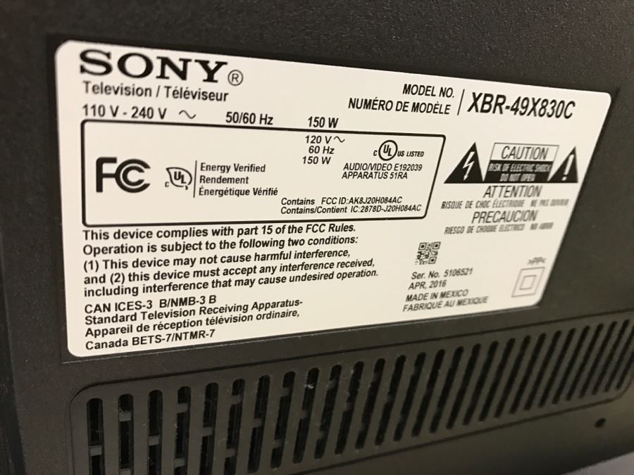 Sony XBR49X830C 49-Inch 4K Ultra HD Smart LED TV [Photo 9]