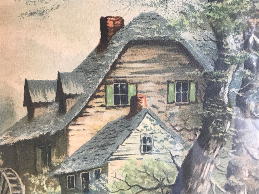 Framed Landscape Artwork