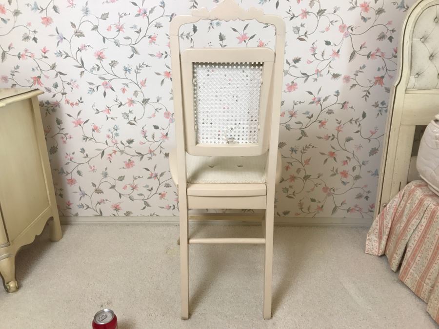Cane Back French Provincial Chair (Note Cane Needs Repair) [Photo 7]