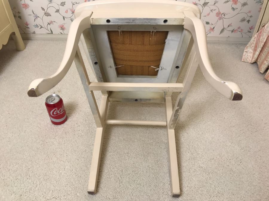 Cane Back French Provincial Chair (Note Cane Needs Repair) [Photo 8]