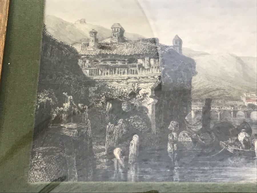 Set Of 4 Original Engravings Hand Colored Framed And Styled For Chalfant & Pearce With Bubble Glass [Photo 15]