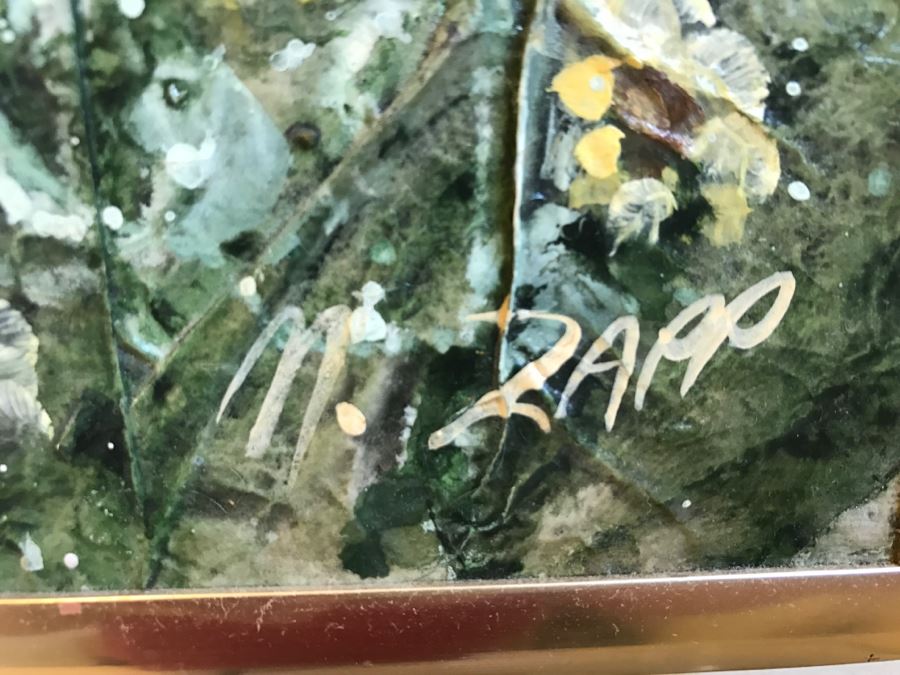 Framed Original Oil Painting Titled 'With The Daisies' By Marilyn Zapp [Photo 7]