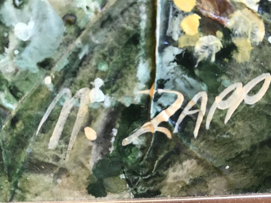 Framed Original Oil Painting Titled 'With The Daisies' By Marilyn Zapp [Photo 8]