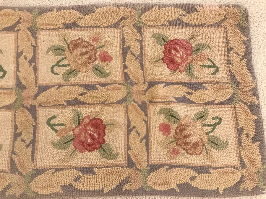 Small Needlepoint Floor Mat [Photo 5]