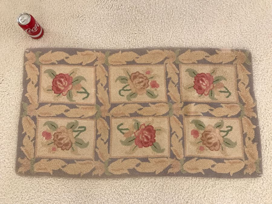 Small Needlepoint Floor Mat [Photo 2]