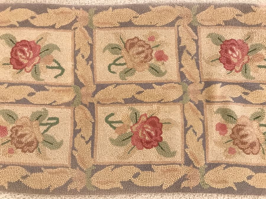 Small Needlepoint Floor Mat [Photo 4]