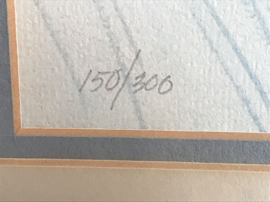 Framed Marge Gray 1977 Signed Bird Print 150 Of 300 [Photo 6]