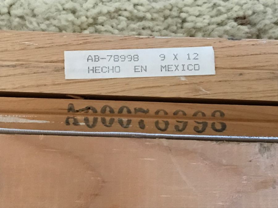 Framed Original Oil Painting Of Pig By Katie Brown [Photo 8]