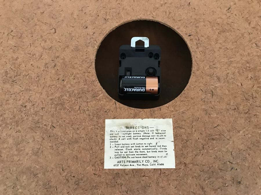 Vintage Ring Neck Pheasant Picture Clock By Arts Primarliy Co [Photo 10]