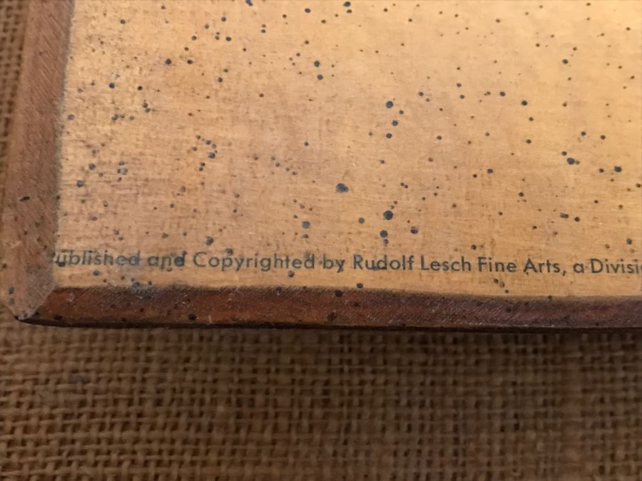 Vintage Ring Neck Pheasant Picture Clock By Arts Primarliy Co [Photo 6]