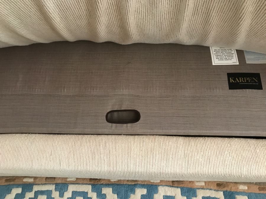 KARPEN Sleeper Sofa With Accent Pillows [Photo 5]