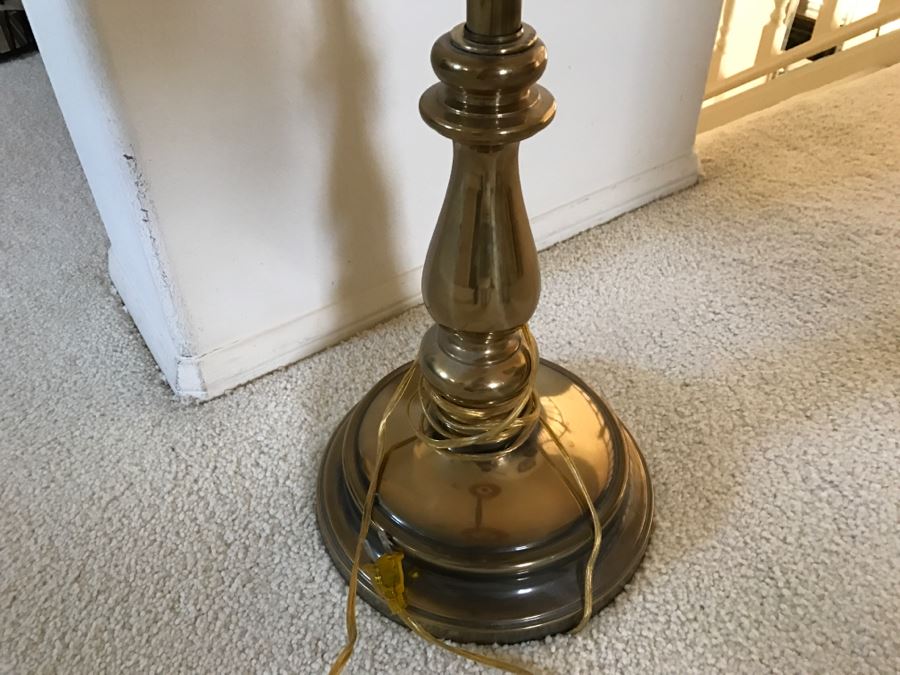 Brass Floor Lamp With Shade [Photo 3]