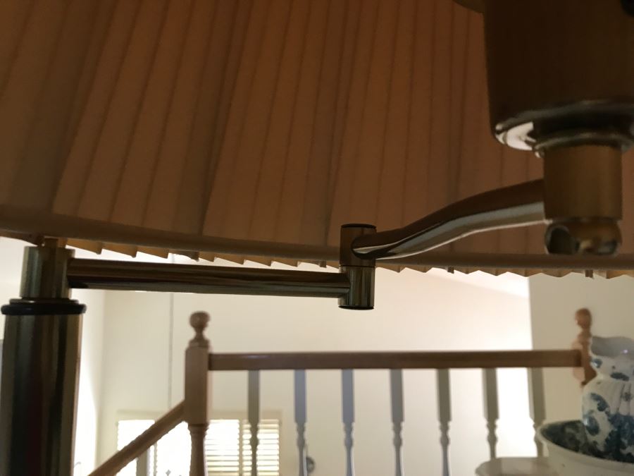 Brass Floor Lamp With Shade [Photo 2]