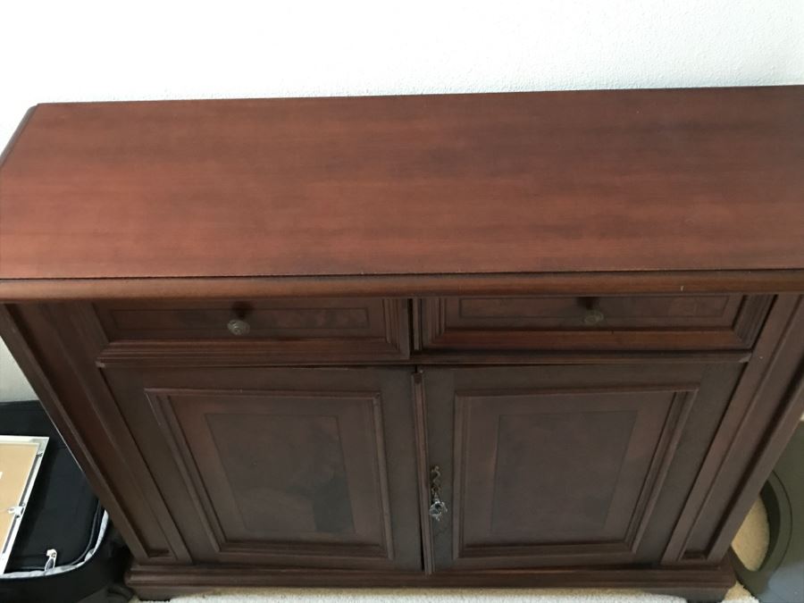 Wooden Cabinet With Two Drawers [Photo 3]