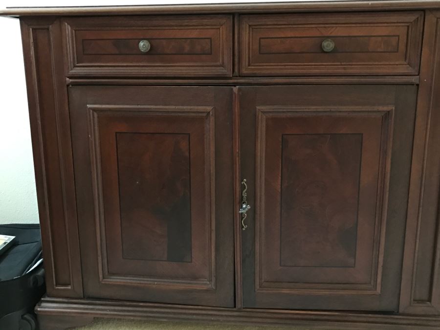 Wooden Cabinet With Two Drawers [Photo 2]