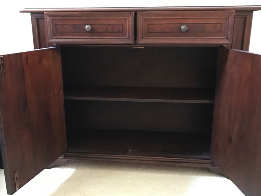 Wooden Cabinet With Two Drawers [Photo 5]