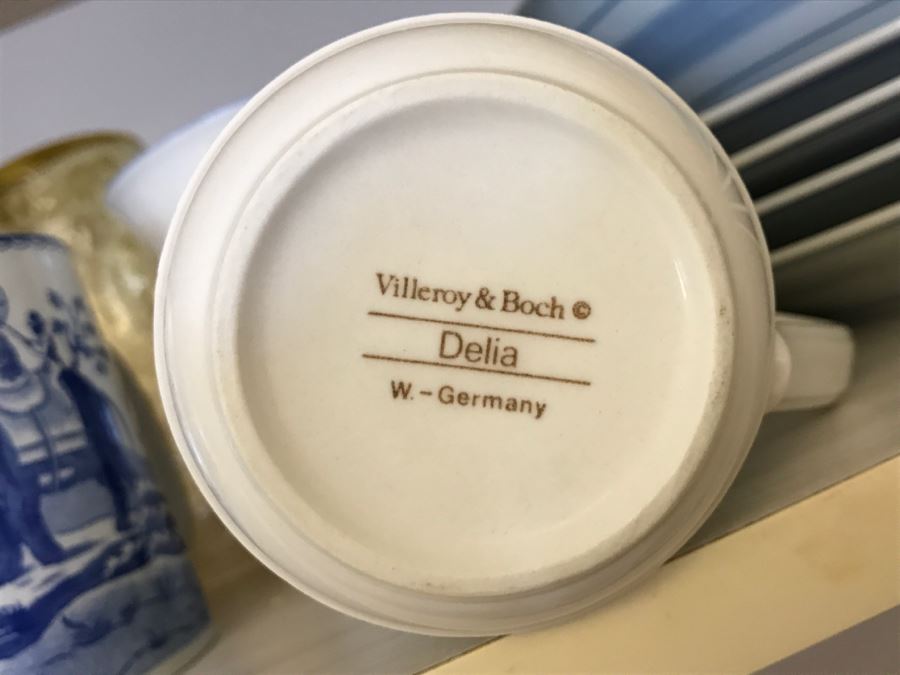 Coffee Cups, Glassware, Bowls - Spode, Villeroy & Boch, MINTON, Asian [Photo 19]