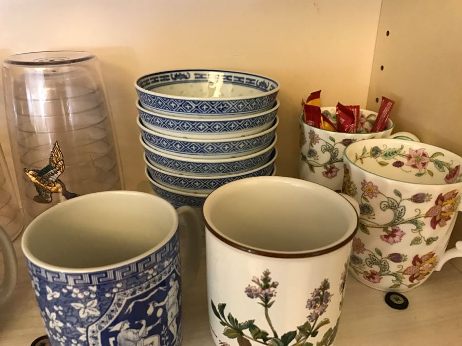 Coffee Cups, Glassware, Bowls - Spode, Villeroy & Boch, MINTON, Asian [Photo 9]