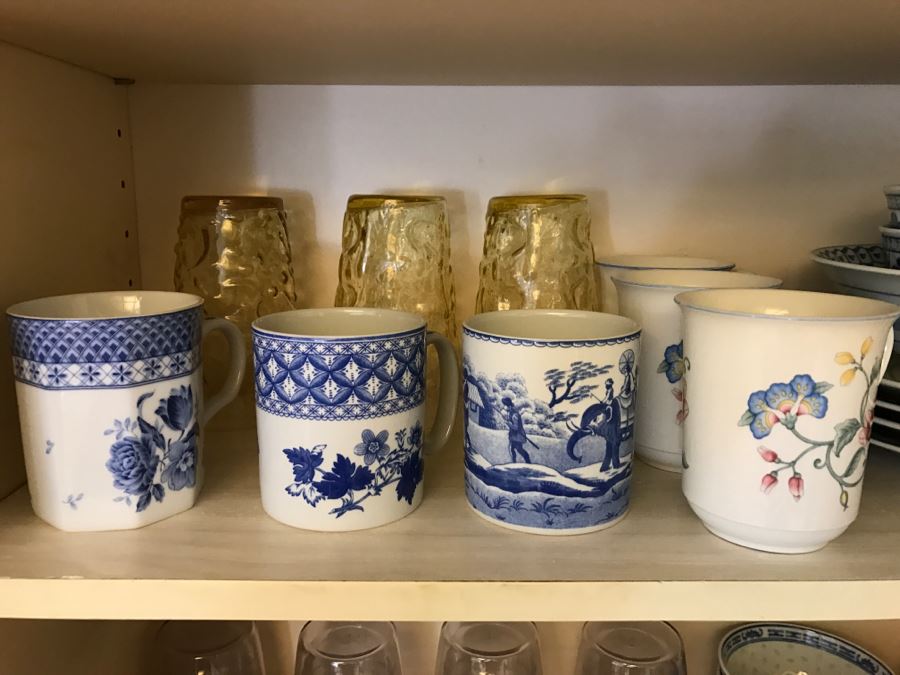 Coffee Cups, Glassware, Bowls - Spode, Villeroy & Boch, MINTON, Asian [Photo 5]