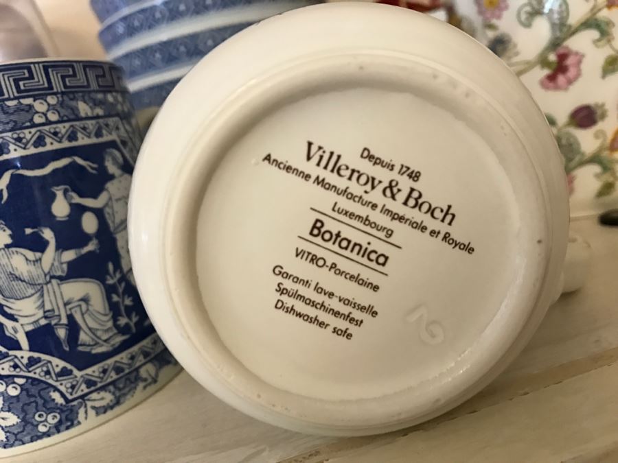 Coffee Cups, Glassware, Bowls - Spode, Villeroy & Boch, MINTON, Asian [Photo 17]