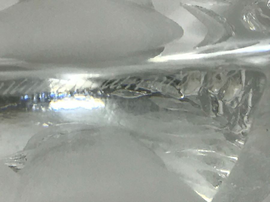 Set Of 3 Mats Jonasson Lead Crystal Glass Animal Figurine Paperweights Handmade In Sweden Individually Etched Signed [Photo 19]