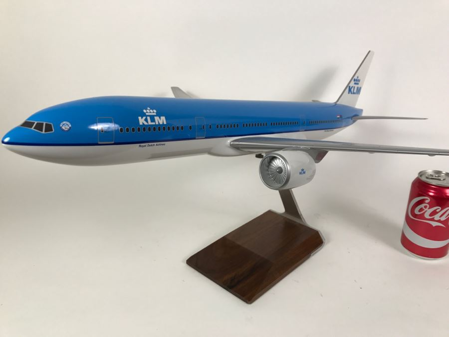 PACMIN Pacific Miniatures Precision Model Airplane Boeing 777 KLM Royal Dutch Airlines