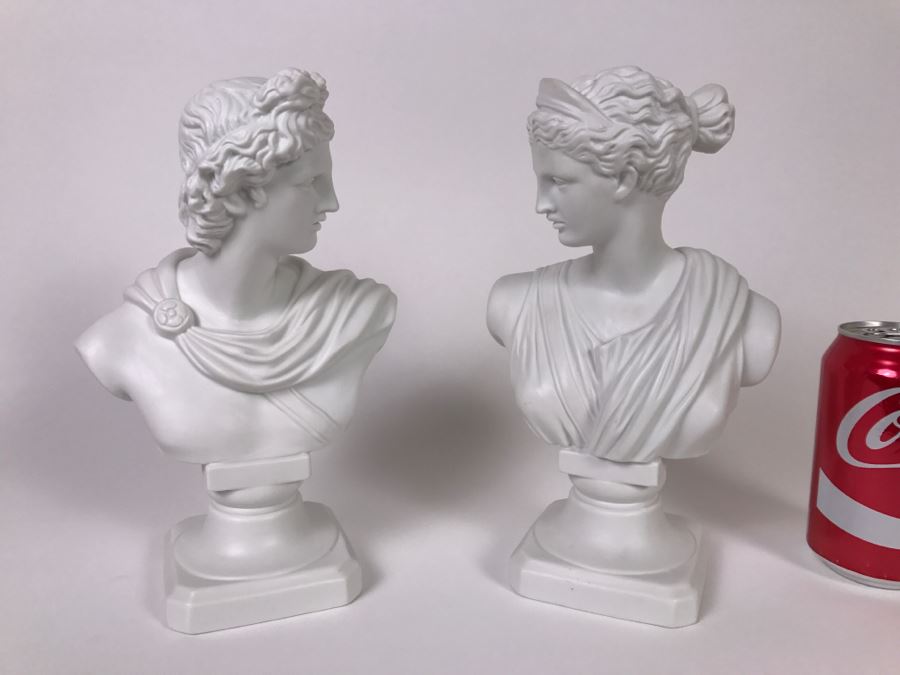 Pair Of White Busts [Photo 6]