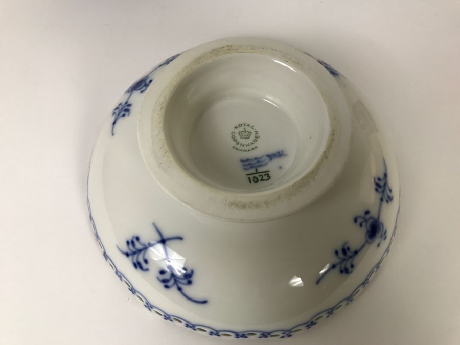 Royal Copenhagen Denmark Blue And White China [Photo 6]