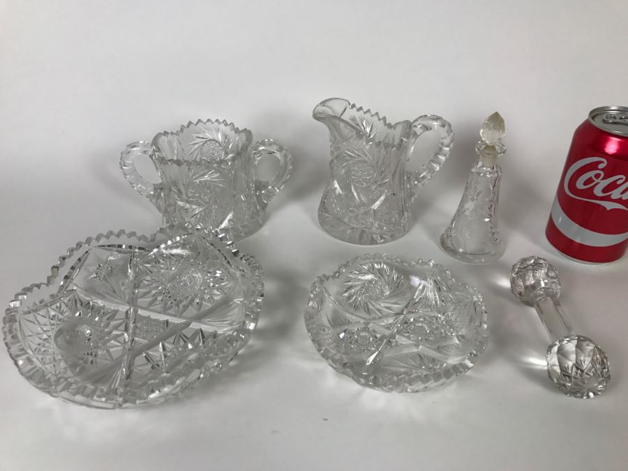 Cut Crystal Lot [Photo 2]