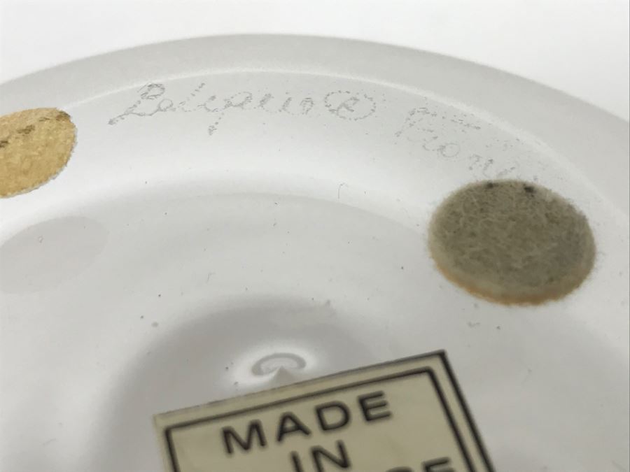 Lalique Frosted Crystal France GRAND POMME Large Apple Perfume Bottle 6' Tall [Photo 12]