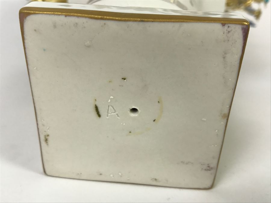 Artificial Enamel Over Metal Flowers In Hand Painted Miniature Pot [Photo 12]