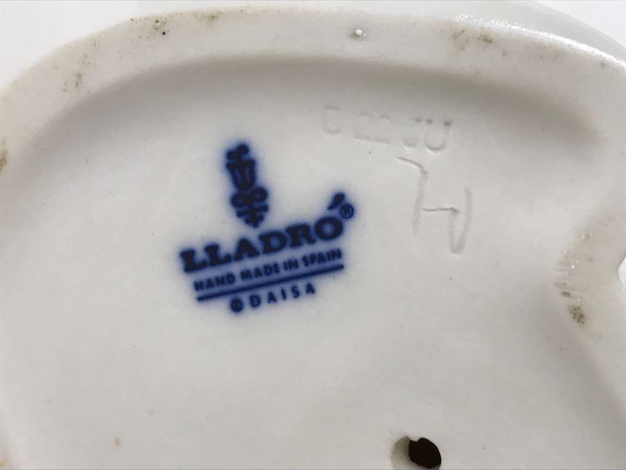 Lladro Glazed Figurine 4608 Cook In Trouble Chef And Pig [Photo 10]