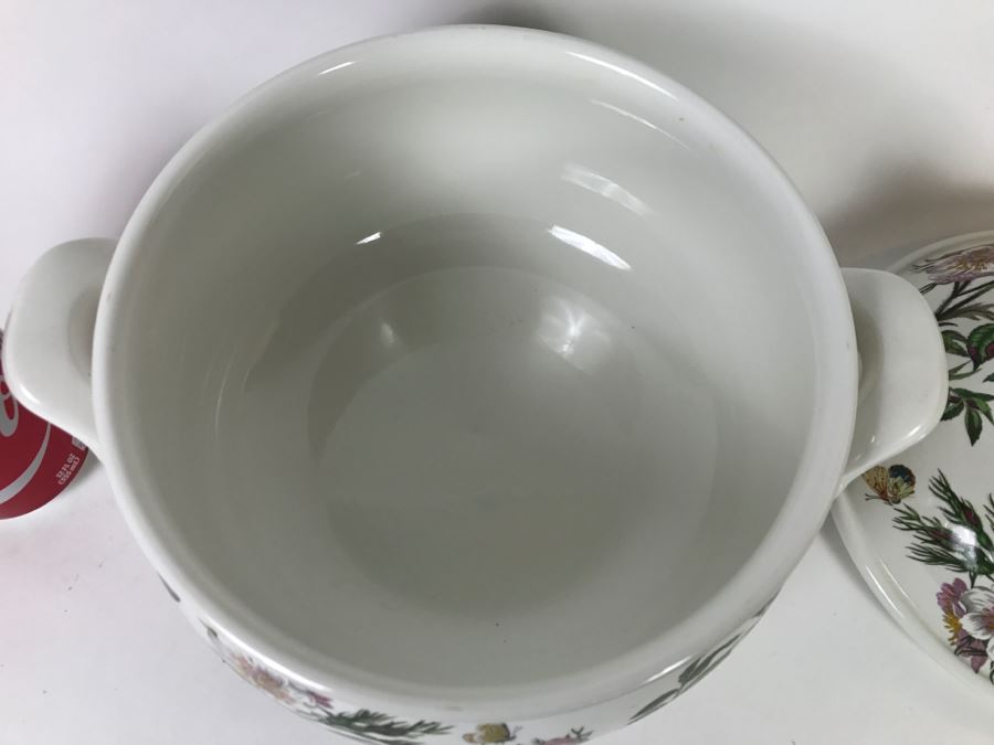 The Botanic Garden Portmeirion Susan Williams-Ellis Made In England Oven To Table Pot [Photo 5]