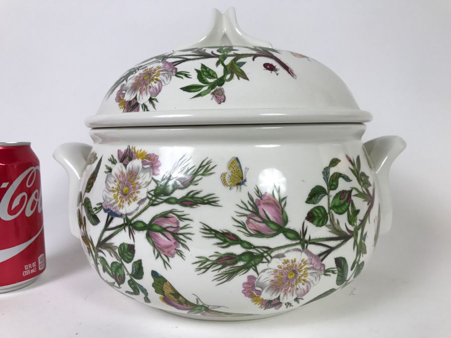 The Botanic Garden Portmeirion Susan Williams-Ellis Made In England Oven To Table Pot [Photo 2]