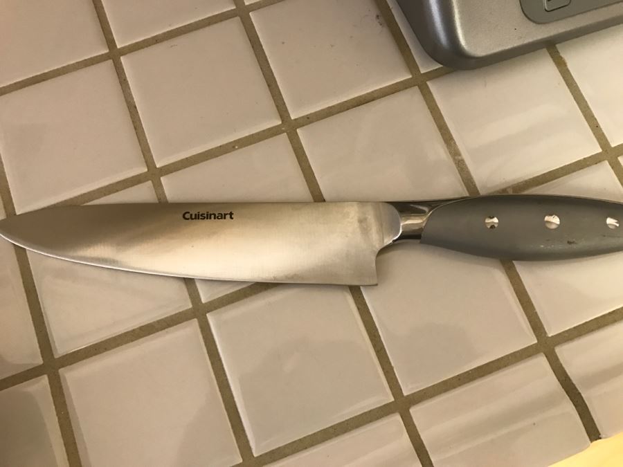 Cuisinart Wooden Knife Holder With Cuisinart Knives And Zwilling J.A. Henckels Solingen Germany Knives [Photo 7]