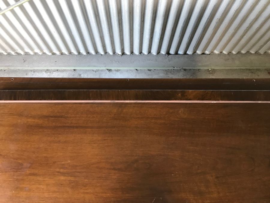 Stunning Antique Burled Wood Front Chest Of Drawers Dresser 4-Drawers [Photo 10]