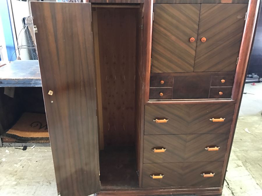 Fabulous Art Deco Dresser Cabinet Armoire [Photo 12]