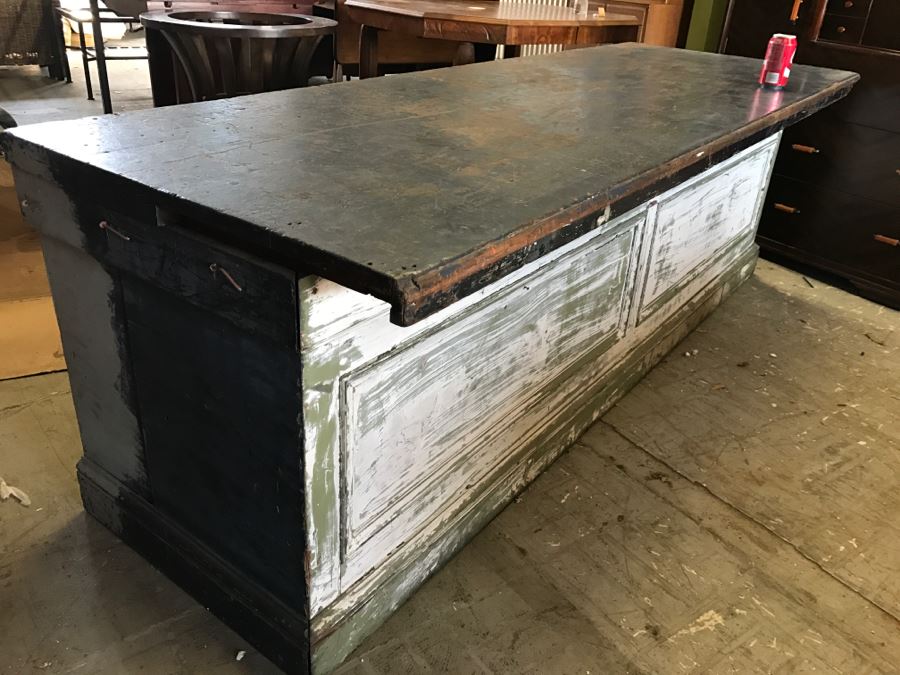 Vintage Shabby Chic Cabinet Counter Table [Photo 7]