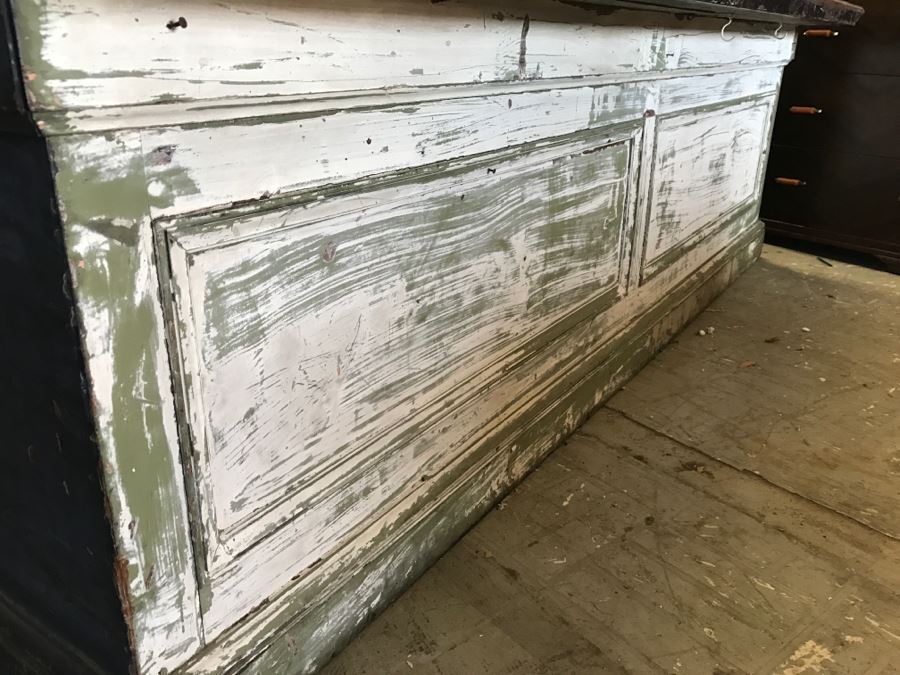 Vintage Shabby Chic Cabinet Counter Table [Photo 9]