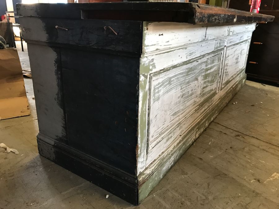 Vintage Shabby Chic Cabinet Counter Table [Photo 8]